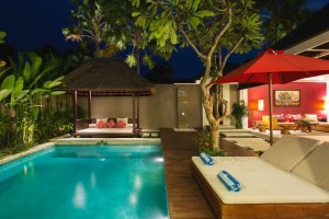 chandra villa pool