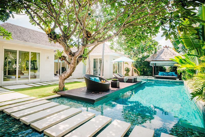 chandra bali villas private pool