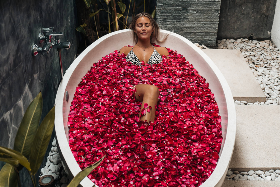 janni deler rose bath chandra bali villas bali seminyak