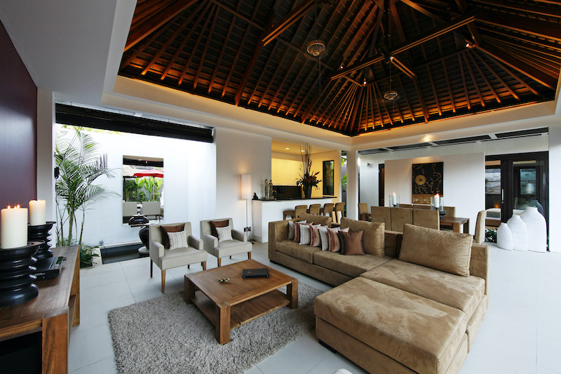 Chandra Bali Villas, Living Room, Villa 6 | Seminyak, Bali
