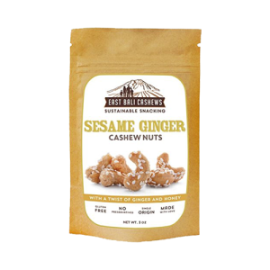 East Bali Seasame Ginger Cashews (70g)