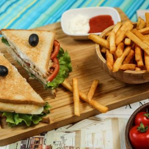 Ham and Cheese Sandwich